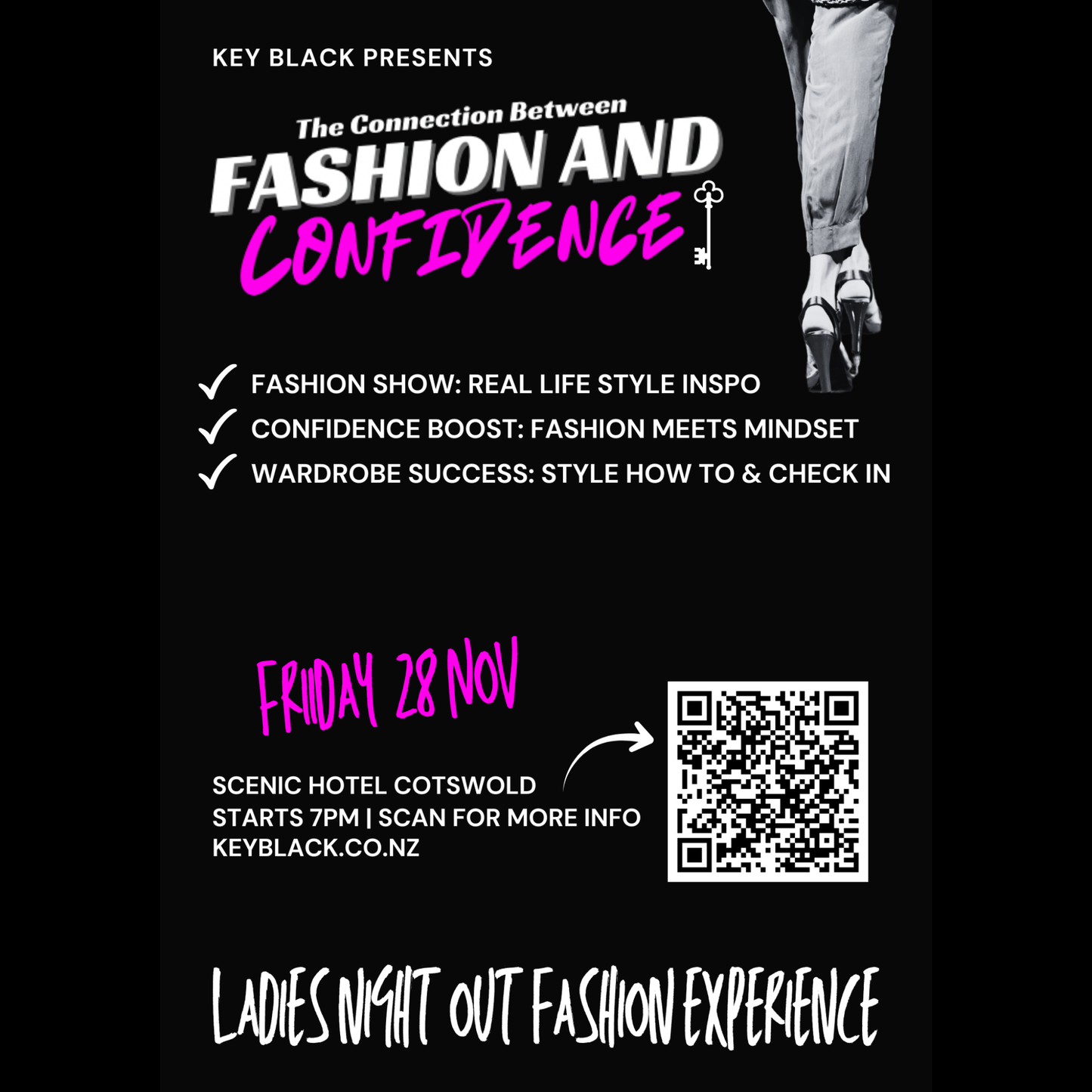 A1 FASHION SHOW, STYLING INSIGHTS & CONFIDENCE PRESENTATION
