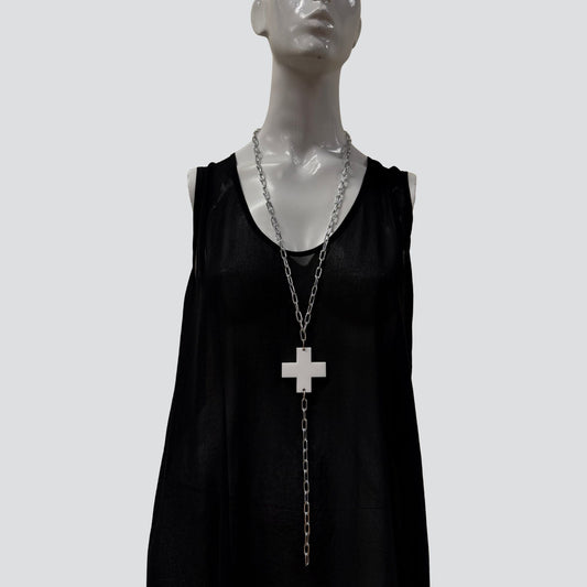 Z SILVER CHAIN CROSS