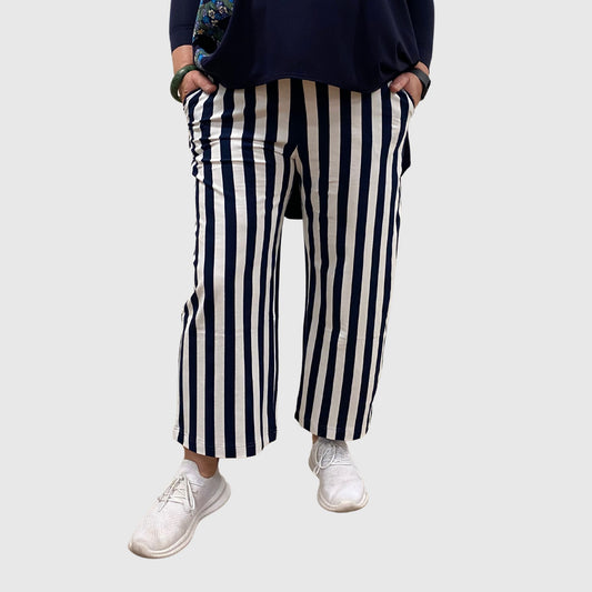 P1 NAVY STRIPE PANT