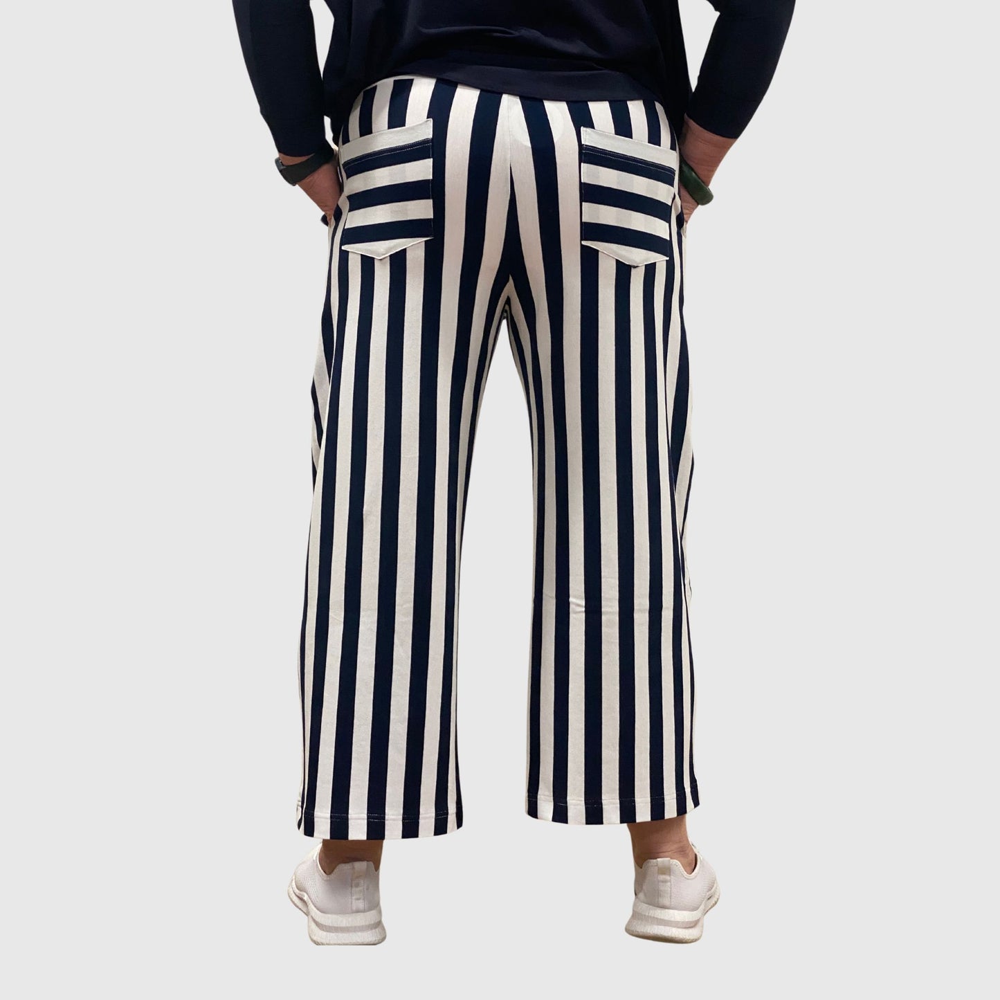 P1 NAVY STRIPE PANT