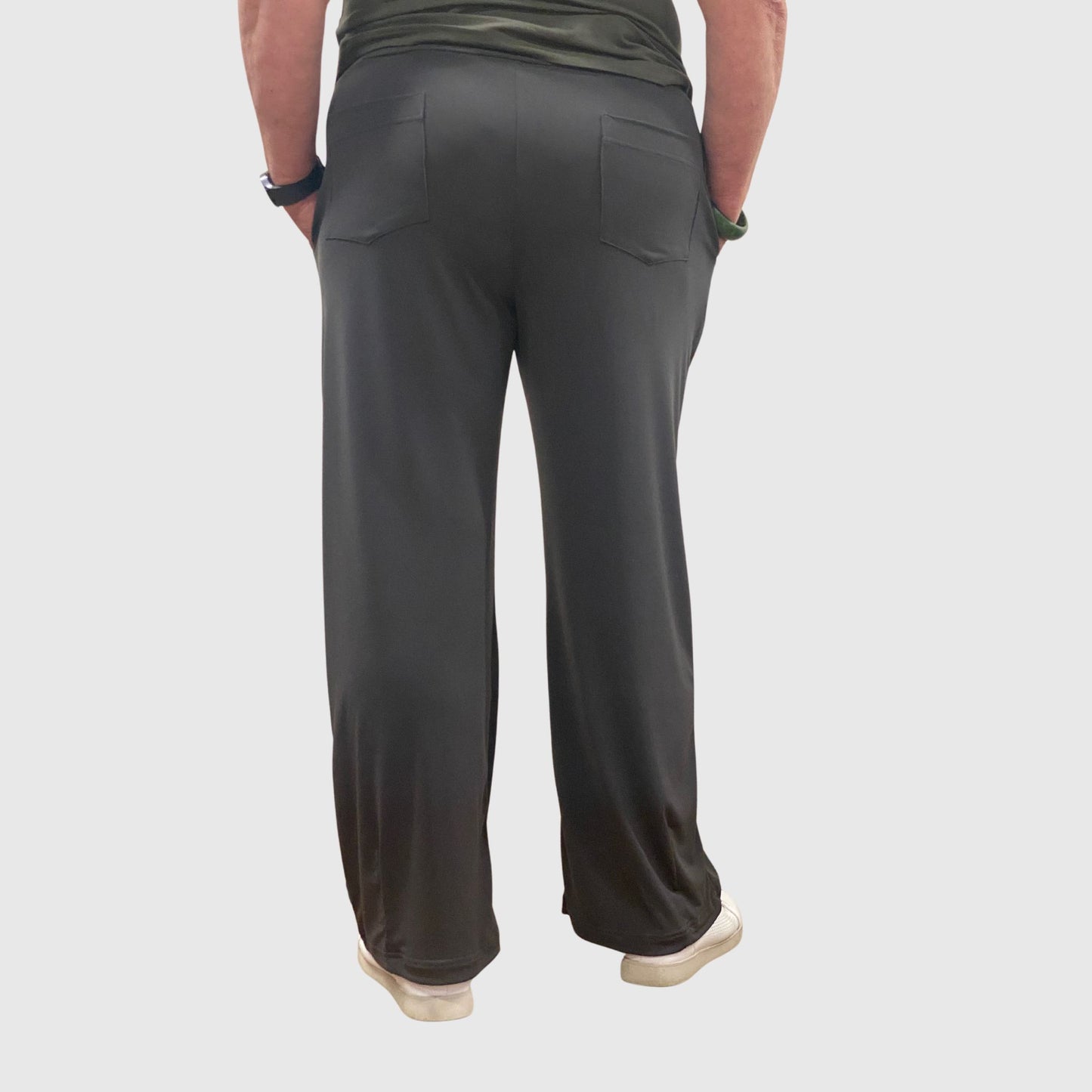 P1 LONG GREY POCKET PANT